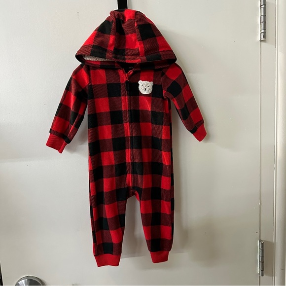 9m Buffalo Plaid Fleece Bunting - Picture 1 of 4